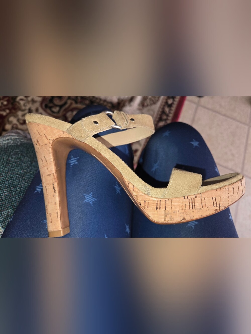 Michael Kors Real Suede Sandals SZ8